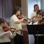 Suzuki Violas playing with Parent